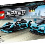LEGO 76898 Formula E Panasonic Jaguar Racing GEN2 car & Jaguar I-PACE eTROPHY
