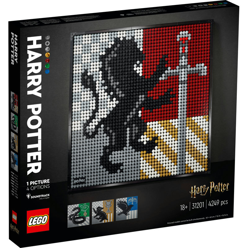 LEGO® Art 31201 Harry Potter Hogwarts Wappen Griffindor