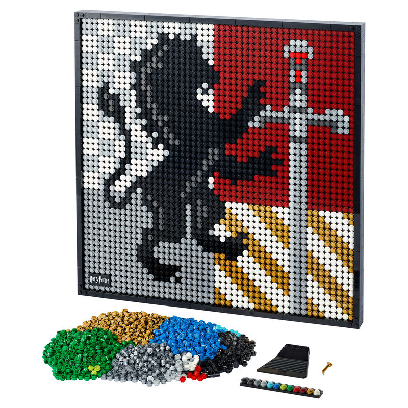 LEGO® Art 31201 Harry Potter Hogwarts Wappen Details